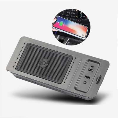 2020 Latest Auto Parts 4X4 Fast Charging USB PD 15W Wireless Charger For Car Ford F150